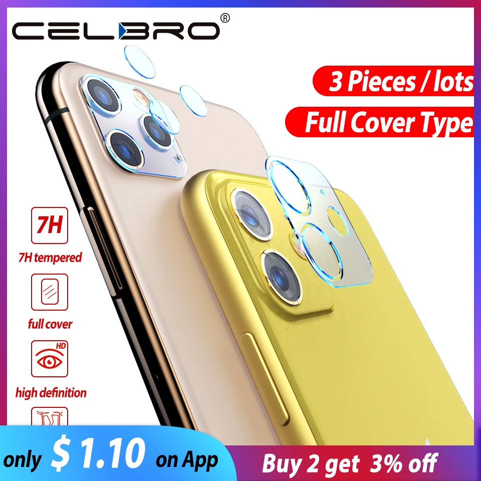 Для Apple Iphone 11 Pro Max закаленное стекло задняя камера Стекло Объектив Защитная