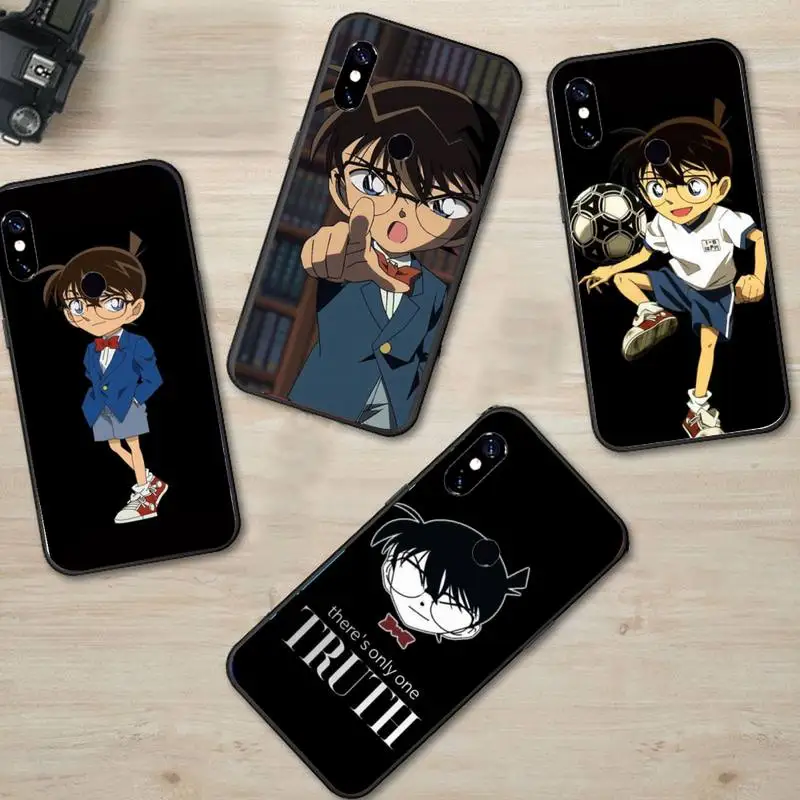 

anime Detective Conan There is only one truth Phone Case For Xiaomi Redmi 9 8 9t a3Pro 9se k20 mi8 max3 lite 9 note 9s 10 pro