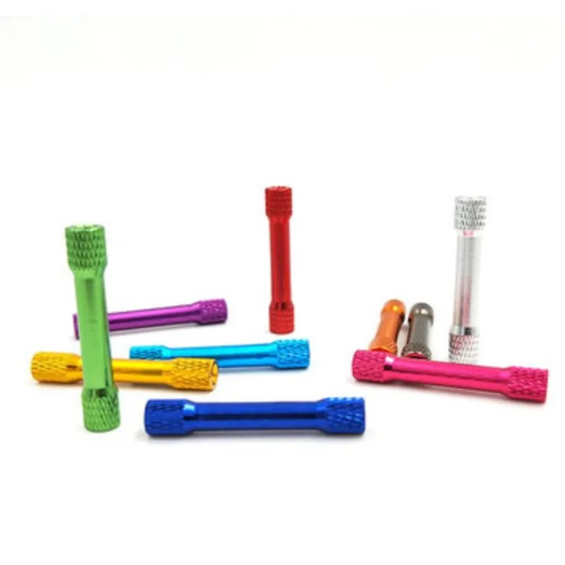 M3*15/18/20/25/30/35/37/40 Aluminum Alloy Colourful Double Knurled Standoff Spacers 10Pcs For FPV RC Multicolor aluminum alloy standoff spacer
