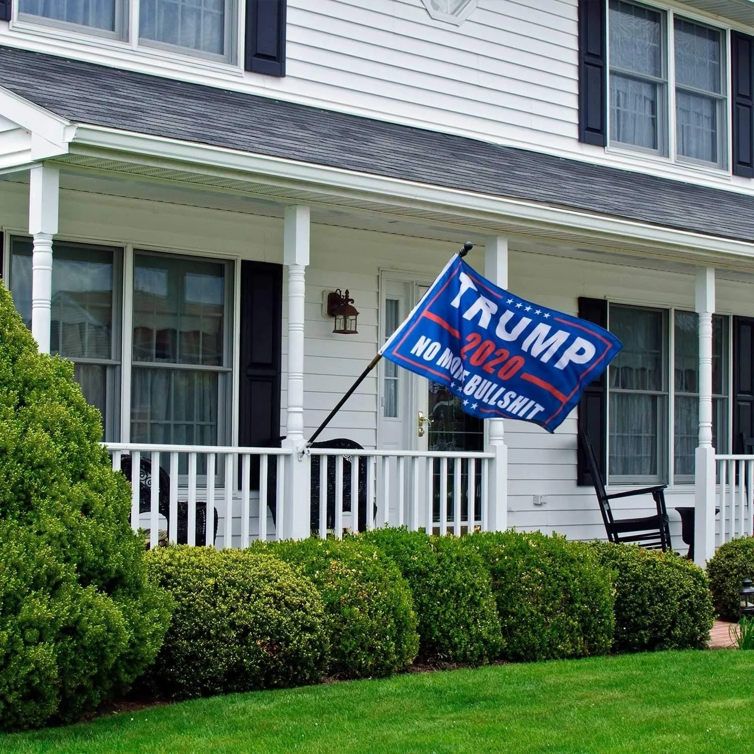 Для Jetec 1 упаковка President Donald Flag(3x5 футов) с люверсами и 10 шт. наклейки на бампер для автомобиля
