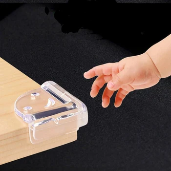 10pcs/lot Anti-Collision PVC Angles for Kids Protection From Children on Furniture Baby Transparent Safety Table Corners Safety 2