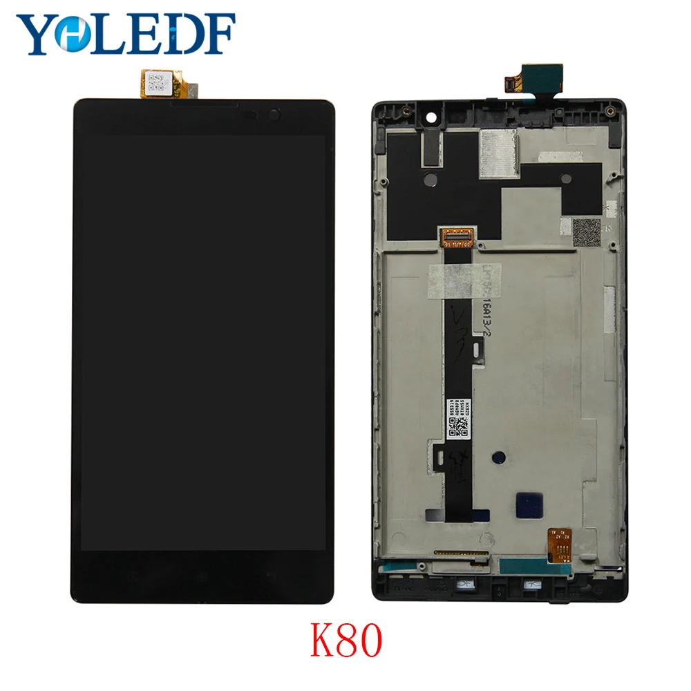 5 &quotтелефон LCDs для Lenovo K80 K80M P90 ЖК-дисплей кодирующий преобразователь сенсорного