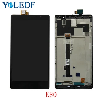 

5.5" Phone LCDs For Lenovo K80 K80M P90 LCD Display Touch Screen Digitizer Assembly With Frame LCD Replacement Parts+free Tools