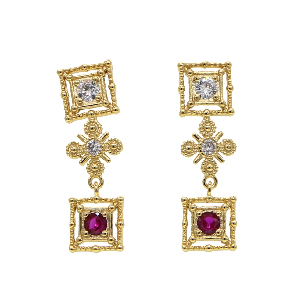 brass earring h (6)