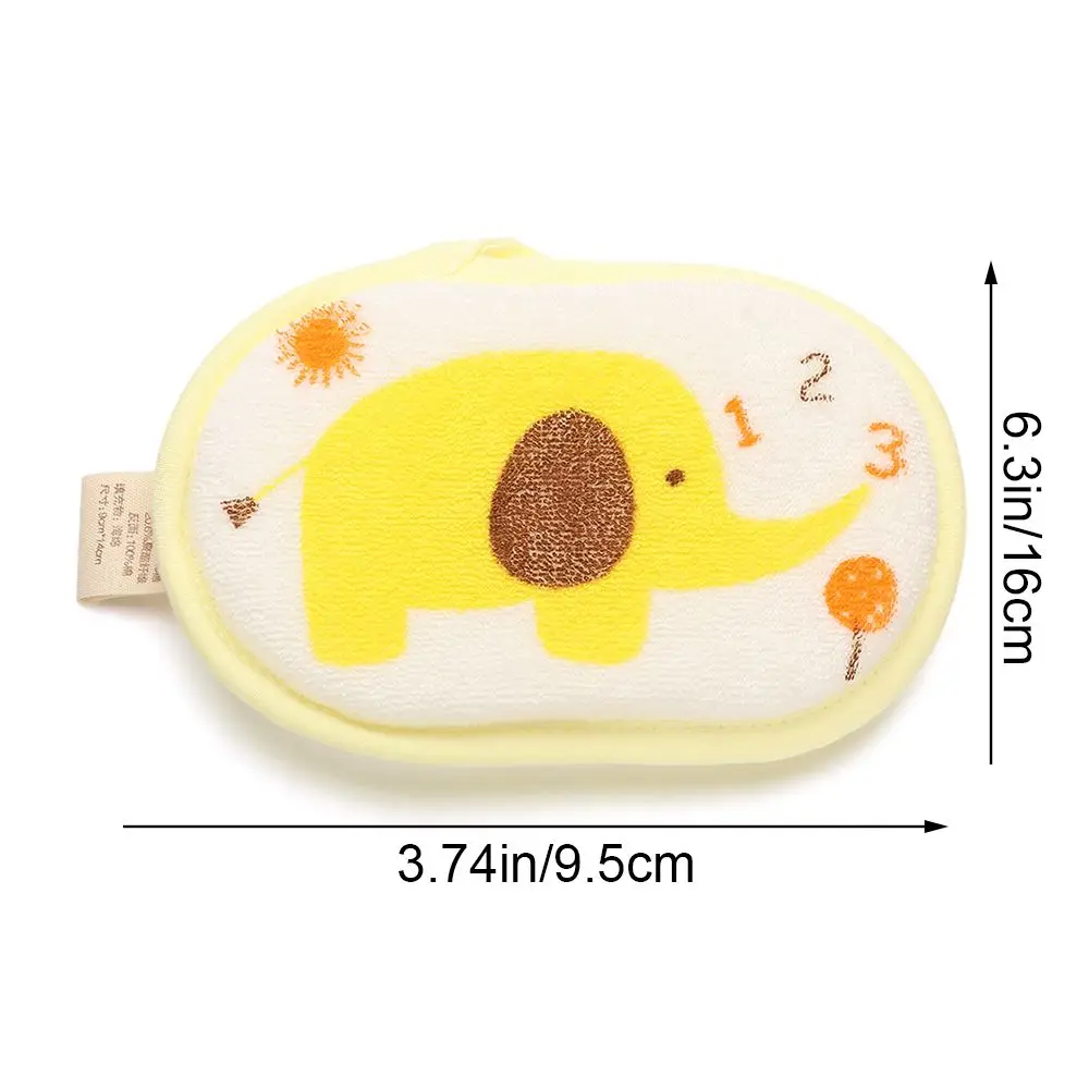 Scrubber Bath Towels Bath Sponge Brush Bath Cotton Bath Ball Shower Brush Elephant Pattern Infant Children Rub Bath Sponge 6
