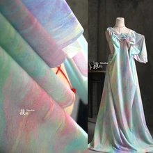 watercolor paintings in spring and summer cloth designer fabric for patchwork bazin riche getzner tissus telas por metros