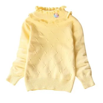 

girls sweaters 2020 Autumn long sleeve girl knitted pullover sweater for girls kids casual baby girl clothes top sweater 234579Y