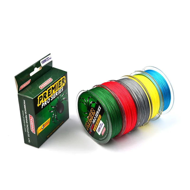 4 Strands 100M Super Strong Braided Wire Fishing Line 6-100LB 0.4-10.0 PE Material Multifilament Carp Fishing For Fish Rope Cord 4 Strands 100M Super Strong Braided Wire Fishing Line 6-100LB 0.4-10.0 PE Material Multifilament Carp Fishing For Fish Rope Cord