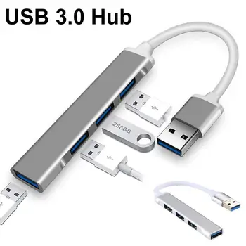 

High Quality USB C 3.0 Hub 4 Ports Multi Splitter OTG Adapter For Laptop For Windows XP/2000/2007/2008/2010/Vista/Mac OS