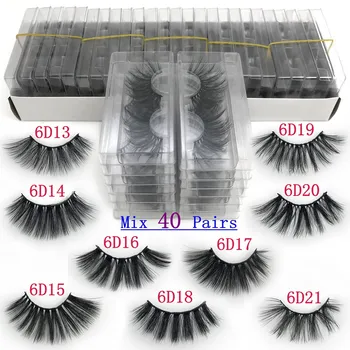 

ICQUEEN Thick Long 5D mink false eyelashes long lasting mink lashes natural dramatic volume eyelashes extension 3d false eyelash