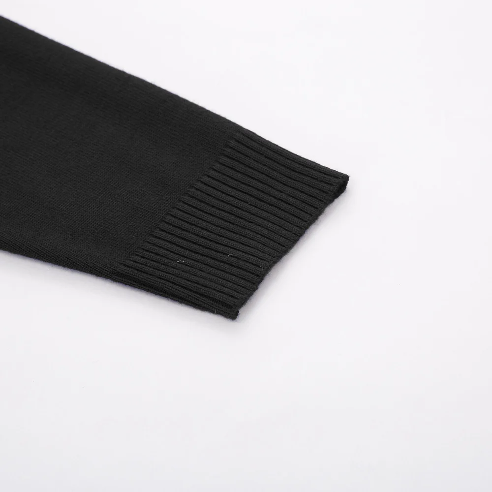 Для мужчин осенне-зимние свитер Slim Fit Классические однотонные ботинки с острым носком Цвет эластичный мягкий длинный рукав водолазка; свитер Термальность трикотажная одежда для детей