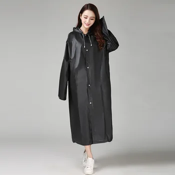 

EVA Transparent Raincoat Women Waterproof Rain Coat Women Clear Poncho Men Yellow Raincoat Tour Rainwear Suit Rain Gear 60A0069