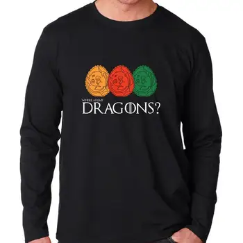 

High-Q Unisex Game of Thrones T-Shirt Tee T Shirt Khaleesi Daenerys Where are my Dragons Long Sleeve T-Shirt Tee Shirt Top