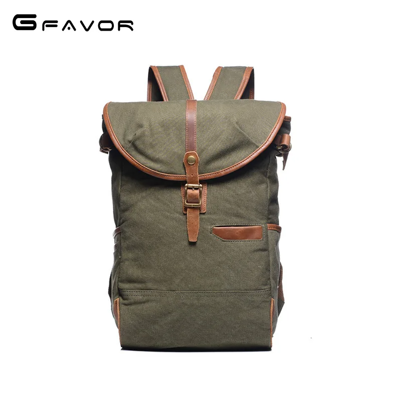 

SOURCE Cloth Bag Backpack Men's Travel Retro Canvas Bag Large Capacity Outdoor Men's Bag Backpack