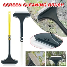 

Mesh Screen Brush Detachable Double Side Window Cleaner Scraper Household Brush With Long Handle Cleaning Tool Equipment