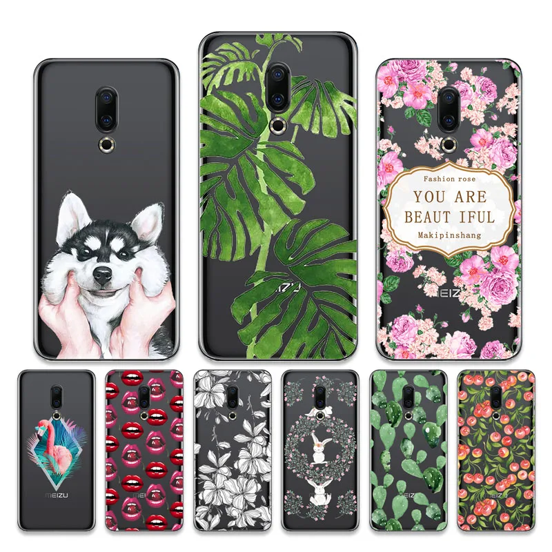 Прозрачный мягкий чехол из ТПУ для Meizu 16T 15 16 Plus 16s Pro 16X 16Xs A5 Meilan M5C E3 Pro7 X8 чехлы|case for