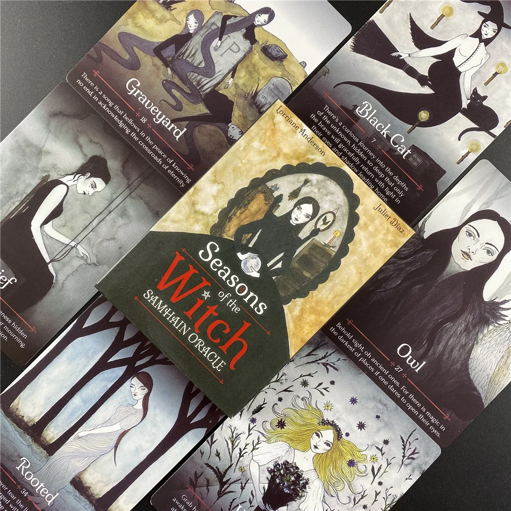 

Seasons Of The Witch Samhain Oracle Deck Card for Fate Divination Board Game Tarot And A Variety Of Tarot Options