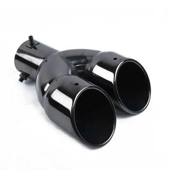 

Universal Dual Exhaust Pipe Tip Tail Muffler Stainless Steel Car 2.5 In. 63mm