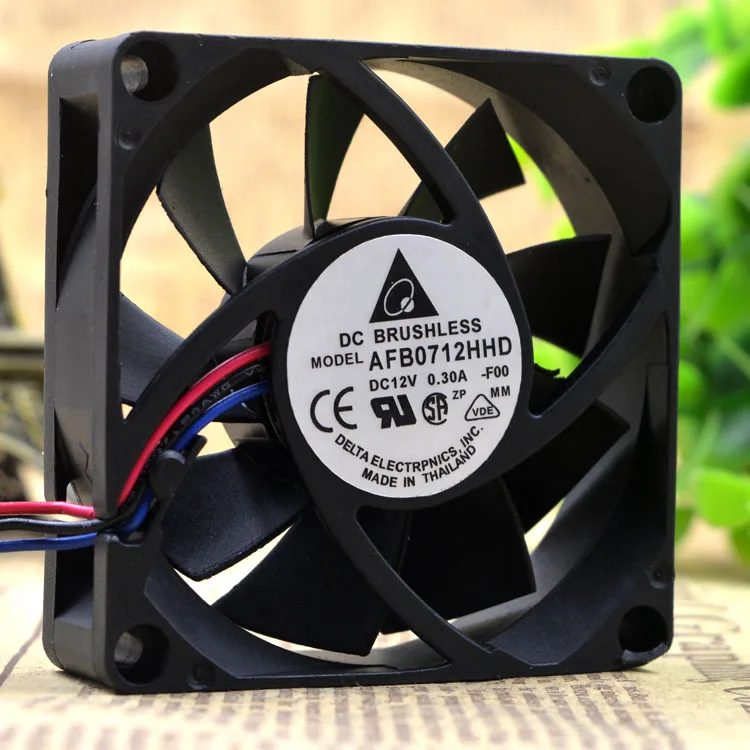 7020 7 см AFB0712HHD 12V 0.30A защиты электродвигателя Вентилятор охлаждения