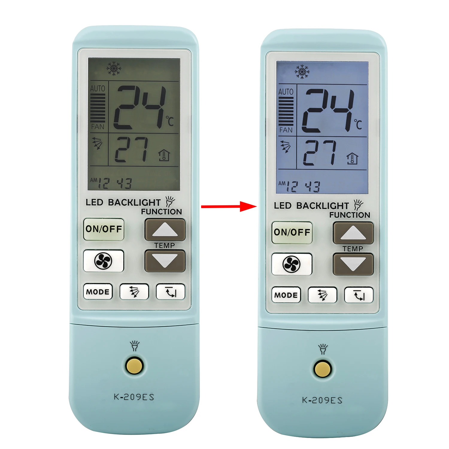FUJITSU DAIKIN CARRIER LG MITSUBISHI ETC 6000 IN 1 AIRCONDITIONING REMOTE