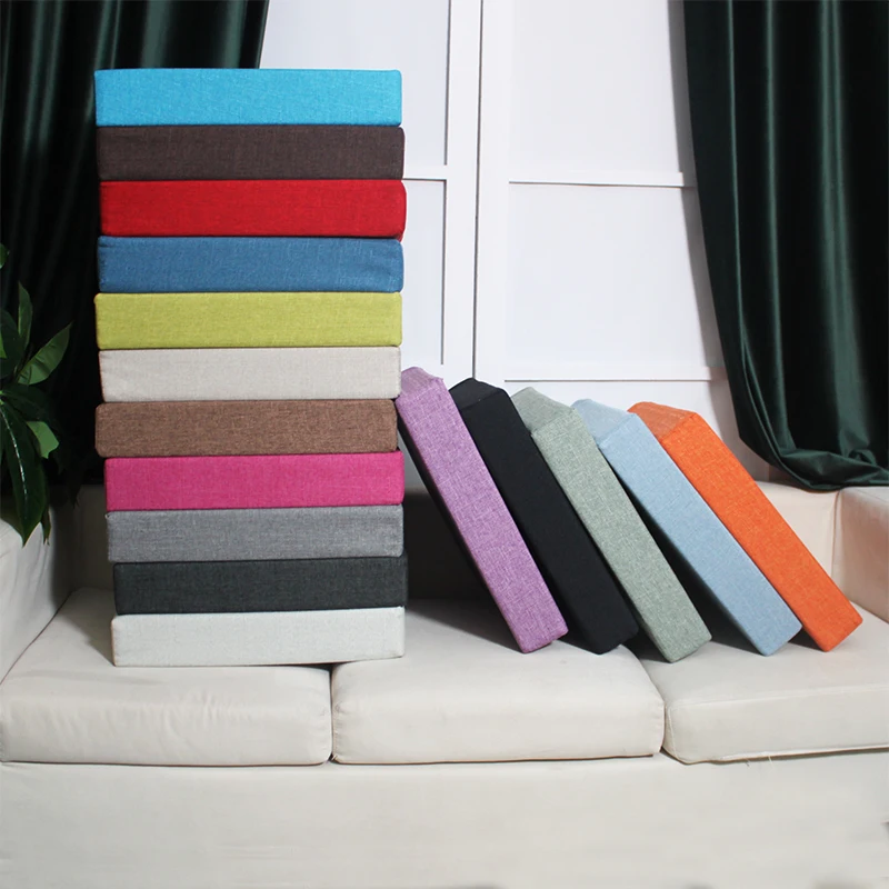 Новая льняная подушка пенная поясничная для облегчения боли офисное кресло