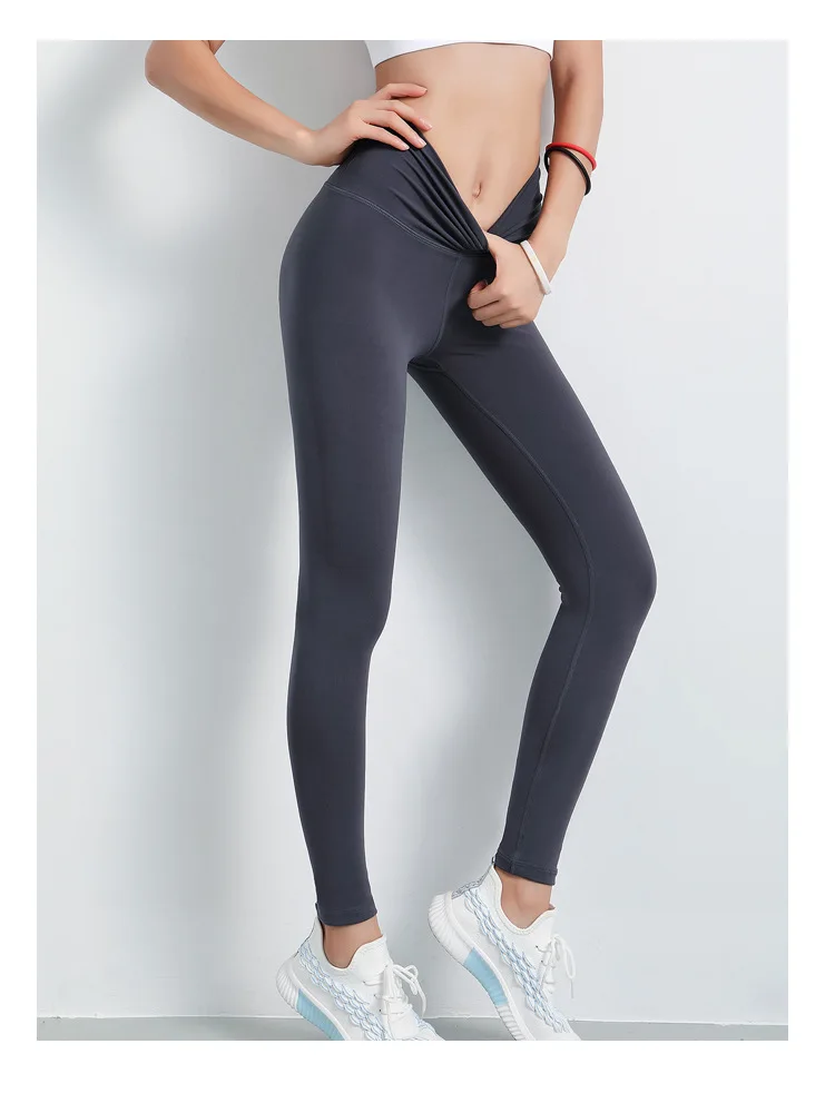 Women Yoga pants sports Leggings Workout Slim High Waist Pants Casual Bottoms Trousers Leginsy Damskie Fitness Clothing