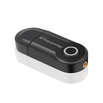 

Bluetooth Transmitter 3.5MM Jack Audio Adapter Wireless Bluetooth 4.0 Stereo Audio Transmitter Adapter for Headphones TV