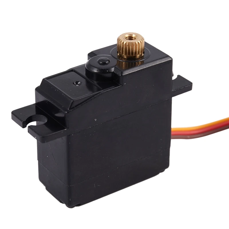 Три провода металла Шестерни сервопривода для Wltoys 144001 A959 B A979 RC внедорожник