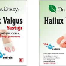 Доктор Crazy Hallux вальгусная подушка