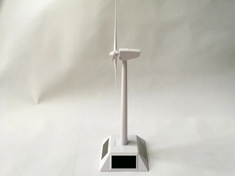 Новое поступление мини Солнечная ветряная турбина модель мини солнечная игрушка мини ветряная турбина генератор Модель на солнечных батареях ветряная мельница