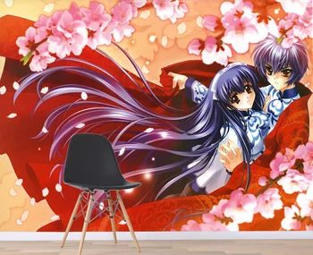 

[Self-Adhesive] 3D Touka Gettan 307 Japan Anime Wall Paper mural Wall Print Decal Wall Murals Belly