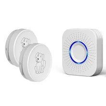 Sonnette intelligente sans fil à longue distance, appareil de dressage pour animal de compagnie, chat, chien, téléavertisseur, autogénérateur