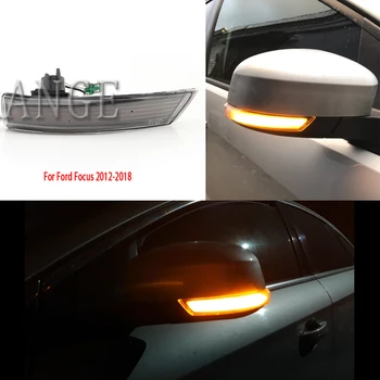 

Side Mirror Turn Signal Light for Ford Focus 2 3 Mk2 Mk3 Mondeo Mk4 2008-2018 LED Dynamic Wing Rearview Indicator Blinker Light