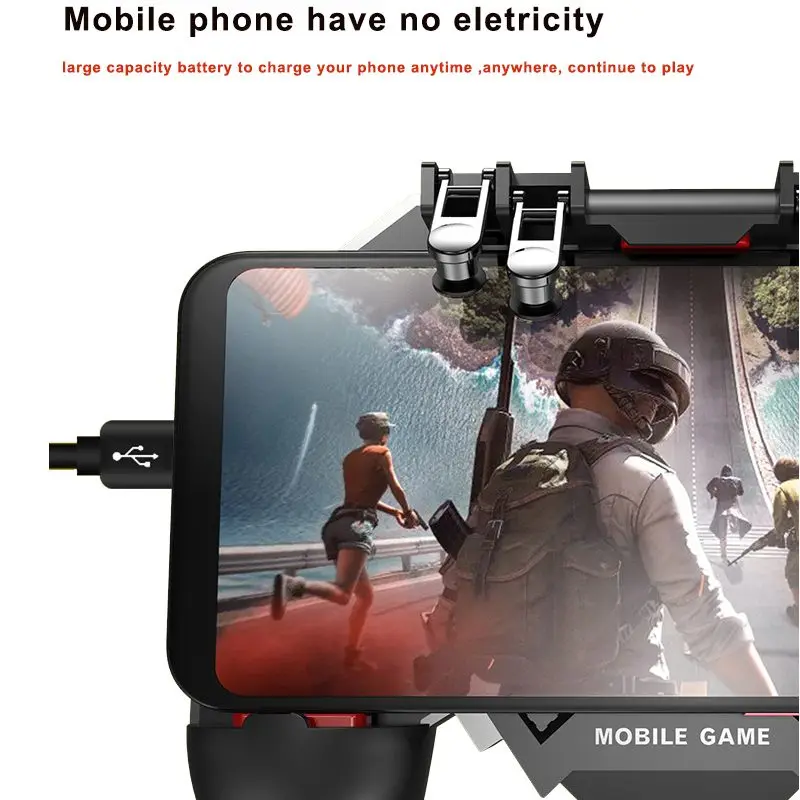 Ak77 For Pubg Helper Mobile Phone Multi Function Gamepade Radiator Handle Water Cooled Fan Six Fingers Pugb Handle Power Bank Aliexpress Consumer Electronics