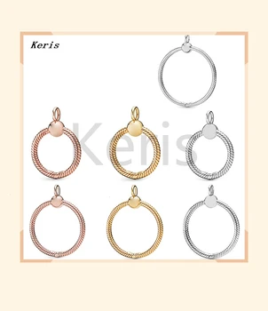 

925 silver sterling 2019 autumn trailer moments the pendant fit diy necklace pink string gold necklace shine original jewels
