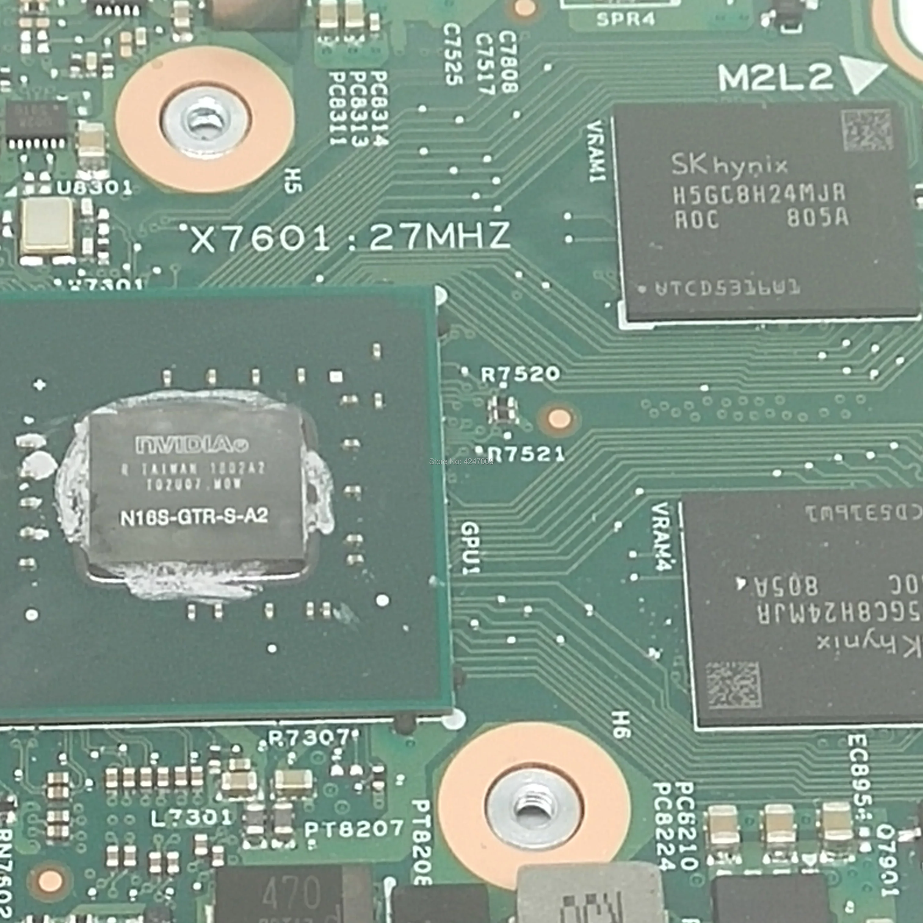 incredible  For DELL Inspiron 15 7570 Laptop motherboard CN-0MJCYX 0MJCYX MJCYX 16841-1M With SR3LC I7-8550U CP