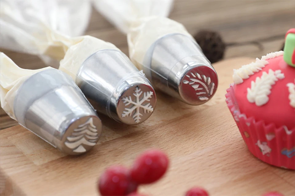 Russian Icing Piping Tips Christmas (15)