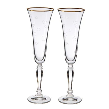 

Set of glasses for champagne 180 ml "Wedding", 2 pieces