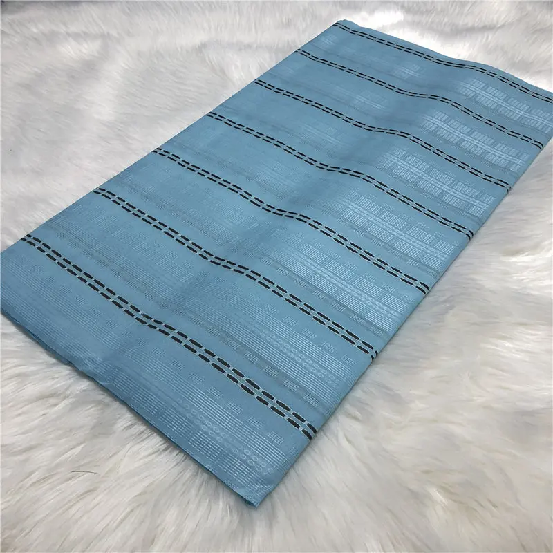 

BlackWin African Atiku Fabric for Men Cloth Good Qulity Atiku Fabric in 10 yards for garment -J5
