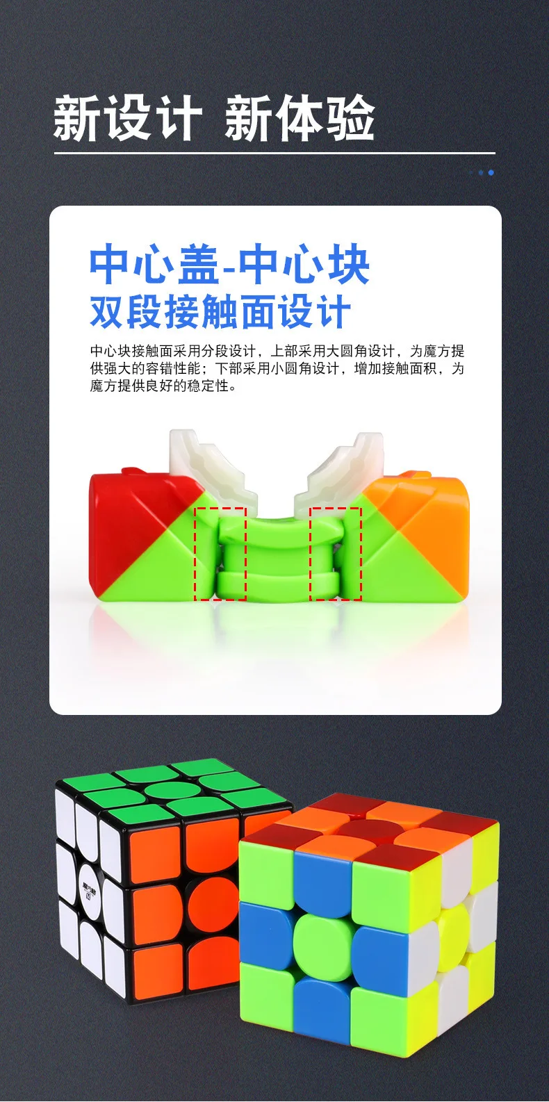 QIYI Mofangge WUWEI M 3x3 Магнитный куб профессиональный скоростной пазл магические магниты кубики WU WEI 3X3X3 м без наклеек Cubo Magico