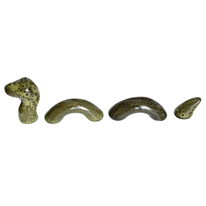 

European Style Simulation Animal Interest Splice Snake Ceramics Statue Creative Home Courtyard Decorations X2782