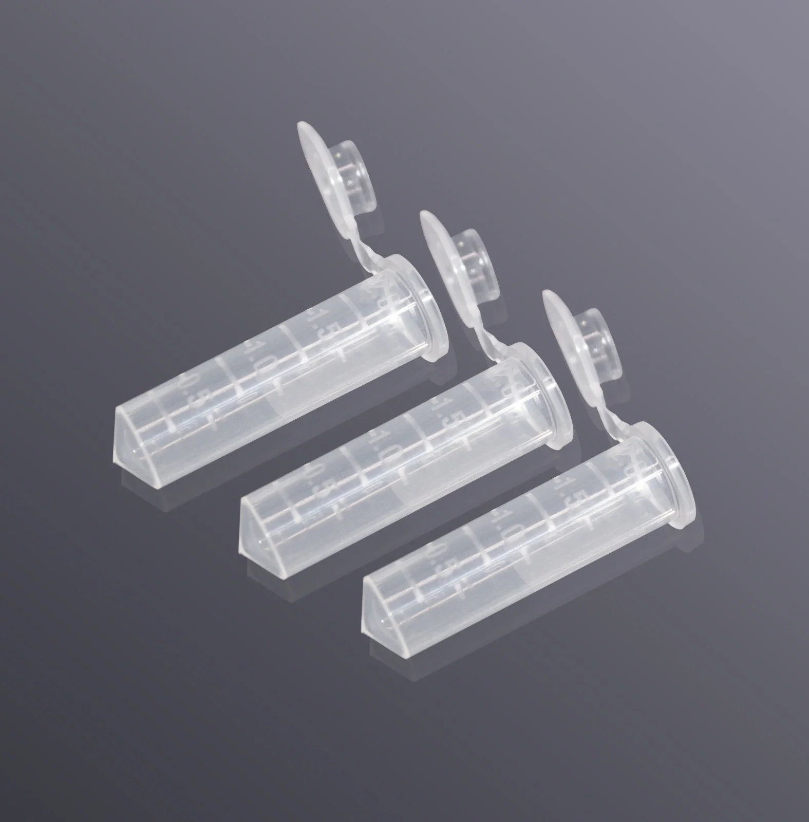 Labselect 2ml Clear Plastic Vials Container Snap Cap Centrifuge Tubes Vials Sample Lab Container No DNA, no RNase