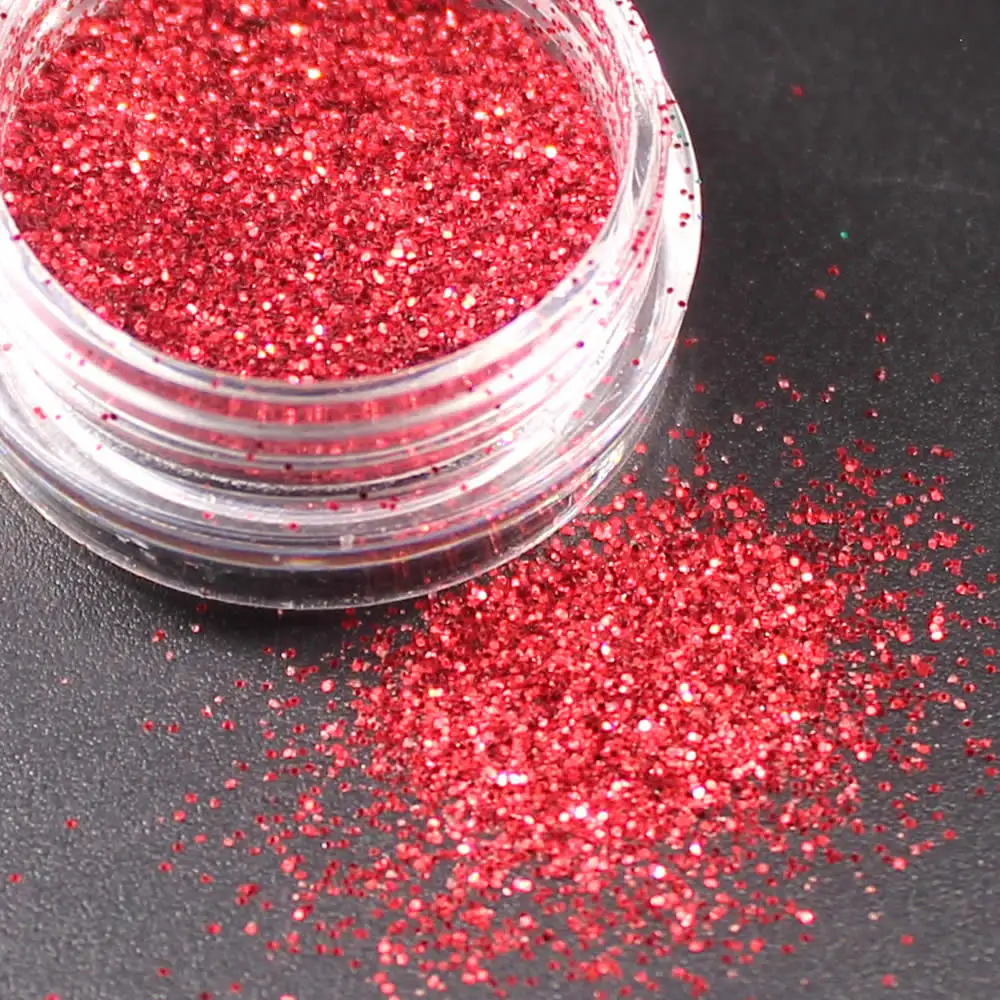 New 2 Colors Glitter Nail Rhinestone Small Irregular Beads Manicure 3D Nail Art Decoration In Wheel Accessories - Цвет: red