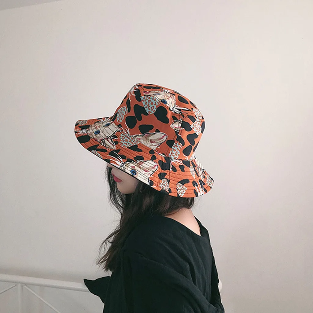 SAGACE Новая модная повседневная шапка Ms. Fisherman Двусторонняя клетчатая шляпа Солнцезащитная шляпа складная шляпа от солнца для улицы
