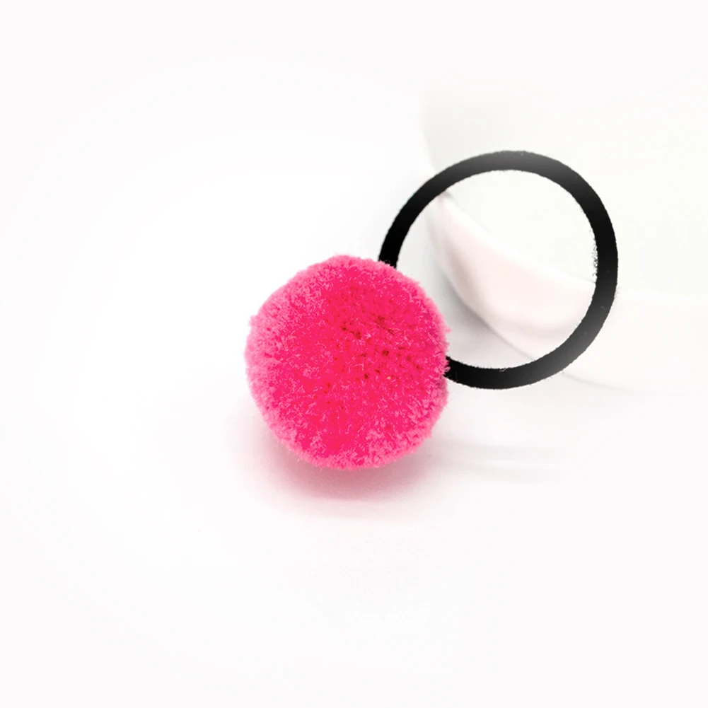 Милые 10 шт. детские украшения для волос милые Hairball для девочек эластичные повязки для волос Головные уборы Детские резинки Детская резинка для волос