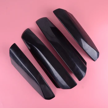 

beler Black 4Pcs Roof Rack Cover Rail End Shell Replacement Fit For Toyota Highlander XU40 2008 2009 2010 2011 2012 2013