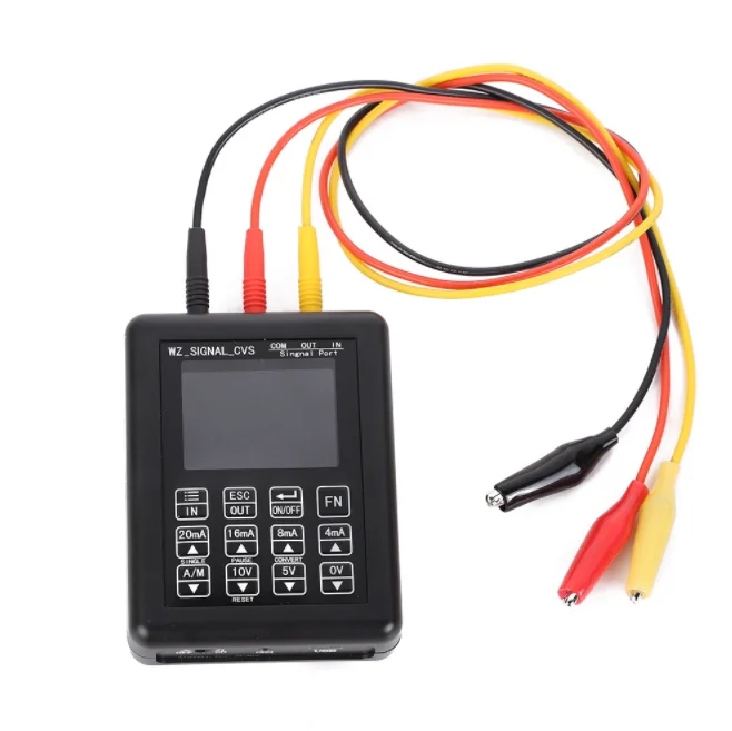 

High precision Adjustable Current Voltage Analog Simulator 0-10V 4-20mA Signal Generator Sources transmitter calibrator