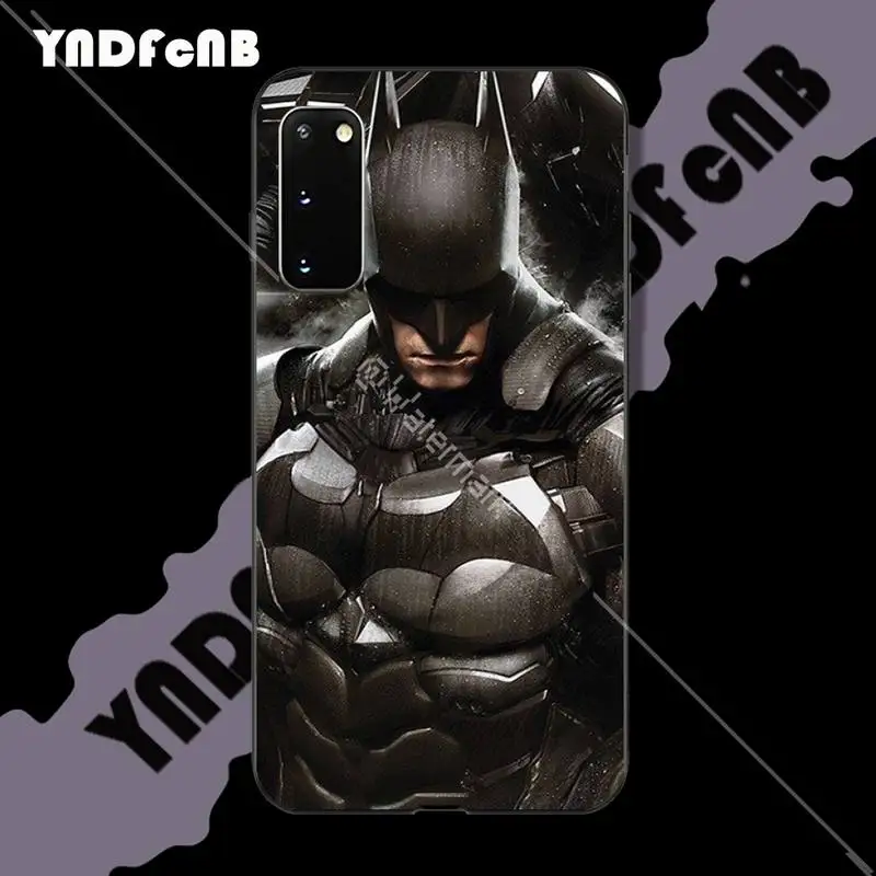 DC Супергерои Бэтмен силиконовый чехол для телефона Samsung galaxy s6 s7 edge s8 s9 s10 lite s20 ULTRA