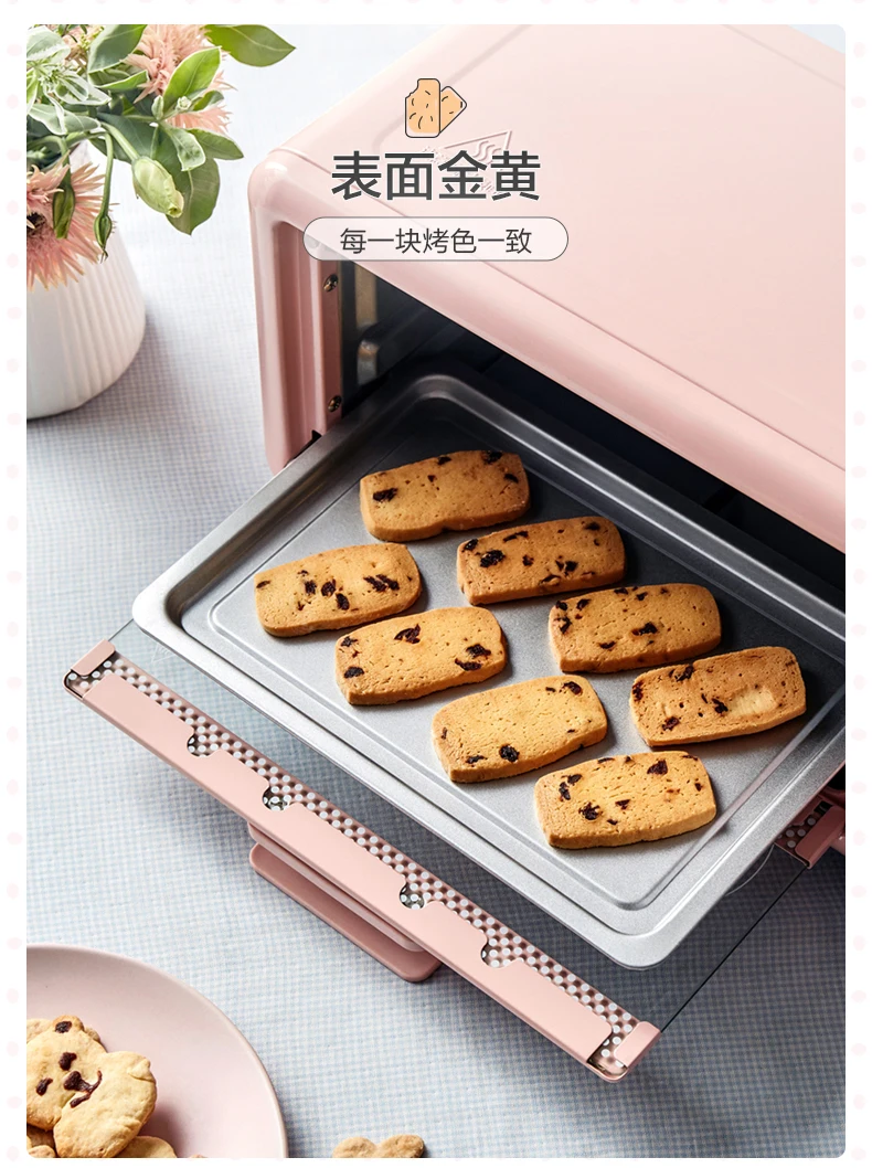 11L Electric Oven Baking Machine Microwave Oven Household Fully Automatic Multifunction Mini Pizza Cake Bread Machine