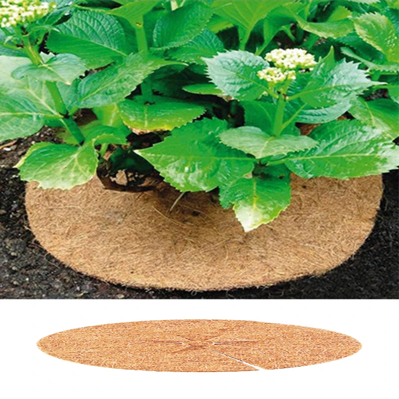 Coir Mat For Gardening Coconut Mulch Cover Mulch Disc Plant Cover Mulch